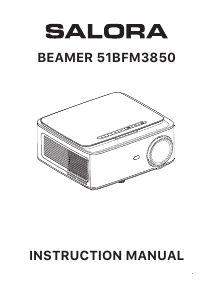 Mode d’emploi Salora 51BFM3850 Projecteur