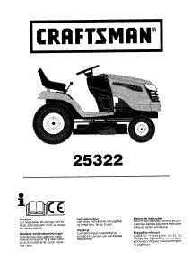 Εγχειρίδιο Craftsman 25322 Μηχανή του γκαζόν