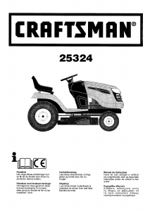 Εγχειρίδιο Craftsman 25324 Μηχανή του γκαζόν