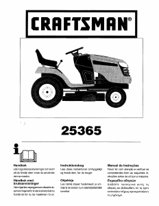 Εγχειρίδιο Craftsman 25365 Μηχανή του γκαζόν