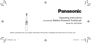 Handleiding Panasonic EW-DS90 Elektrische tandenborstel
