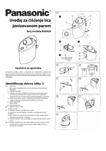 Priručnik Panasonic EH-2424 Sauna za lice