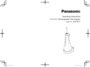 Mode d’emploi Panasonic EW-1511 Hydropulseur