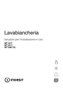Manuale Indesit WT 43 T Lavatrice