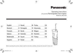 Manuale Panasonic EW-DJ40 Interdentale