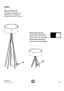 Handleiding Belux ARBA Lamp