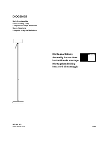 Handleiding Belux DIOGENES Lamp