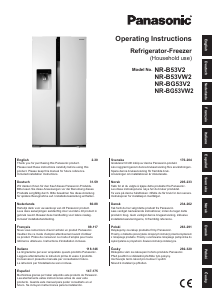 Bedienungsanleitung Panasonic NR-BG53VW2 Kühl-gefrierkombination
