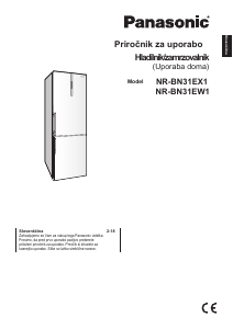 Priročnik Panasonic NR-BN31EW1 Hladilnik in zamrzovalnik