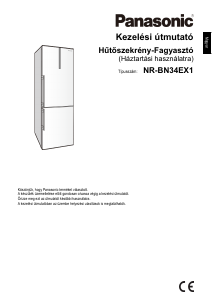 Használati útmutató Panasonic NR-BN34EX1 Hűtő és fagyasztó
