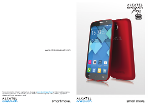 Bruksanvisning Alcatel One Touch Pop C7 Mobiltelefon