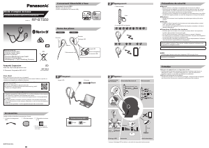 Mode d’emploi Panasonic RP-BTS50 Casque