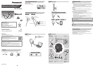 Brugsanvisning Panasonic RP-BTS50E Hovedtelefon