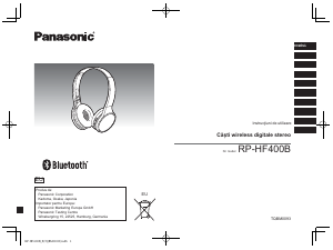 Manual Panasonic RP-HF400B Căşti