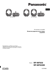 Наръчник Panasonic RP-WF830 Слушалка