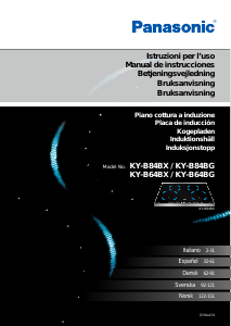 Manual de uso Panasonic KY-B64BXBXD Placa