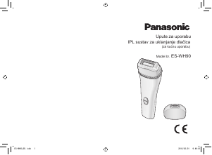 Priručnik Panasonic ES-WH90 IPL uređaj