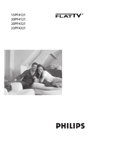 Használati útmutató Philips 15PF4121 LCD-televízió