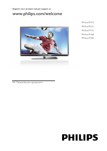 Посібник Philips 32PFL5007T Рідкокристалічний телевізор