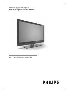 Návod Philips 32PFL7762D LCD televízor