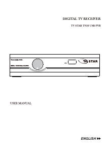 Handleiding TV Star T910 Digitale ontvanger