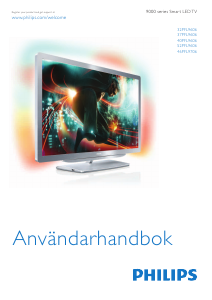 Bruksanvisning Philips 37PFL9606K LCD TV