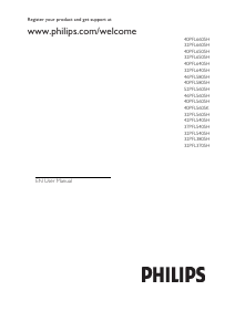Manual Philips 40PFL5625H LCD Television