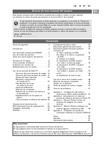 Manual de uso Philips Cineos 26PF9631D Televisor de LCD