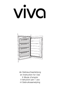 Bedienungsanleitung Viva VVIG1820 Gefrierschrank