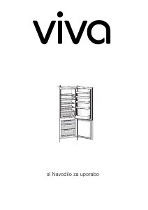 Priročnik Viva VVIV2820 Hladilnik in zamrzovalnik