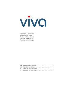 Priručnik Viva VVG6B2P50 Ploča za kuhanje
