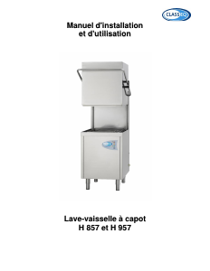 Mode d’emploi CLASSEQ H 857 Lave-vaisselle
