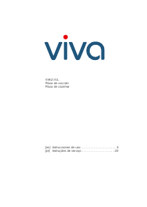 Manual Viva VVK26I13F1 Placa