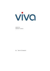 Mode d’emploi Viva VVK26I15E1 Table de cuisson