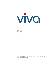 Bruksanvisning Viva VVK26I15F1 Häll