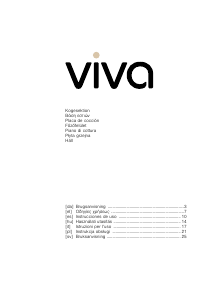 Manuale Viva VVK26R2150 Piano cottura