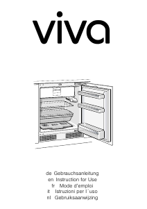 Manual Viva VVUL1520 Refrigerator