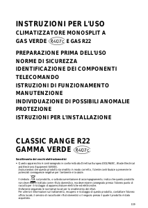 Manuale Whirlpool AMB 867/G Condizionatore d’aria