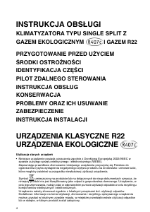Instrukcja Whirlpool AMB 867/G Klimatyzator