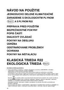Návod Whirlpool AMB877/G Klimatizácia