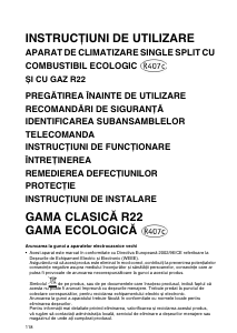 Manual Whirlpool AMB877/G Aer condiționat