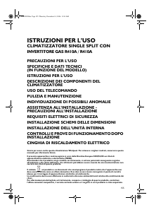 Manuale Whirlpool AMC 993 Condizionatore d’aria