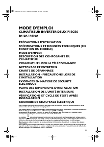 Mode d’emploi Whirlpool AMC 994 Climatiseur