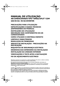 Manual Whirlpool AMC 996 Ar condicionado