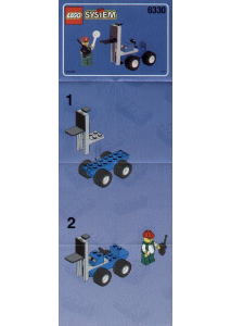 Manual Lego set 6330 Town Cargo express hub