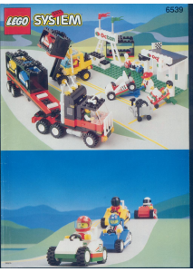 Manuale Lego set 6539 Town Auto da corsa