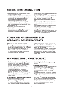 Bedienungsanleitung Whirlpool AMD 081 Klimagerät