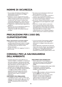 Manuale Whirlpool AMD 081 Condizionatore d’aria