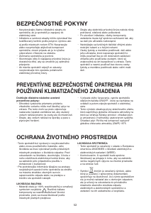 Návod Whirlpool AMD 098 Klimatizácia