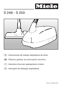 Manual Miele S 246i Aspirador